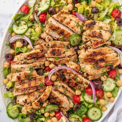 Mediterranean Chicken Salad