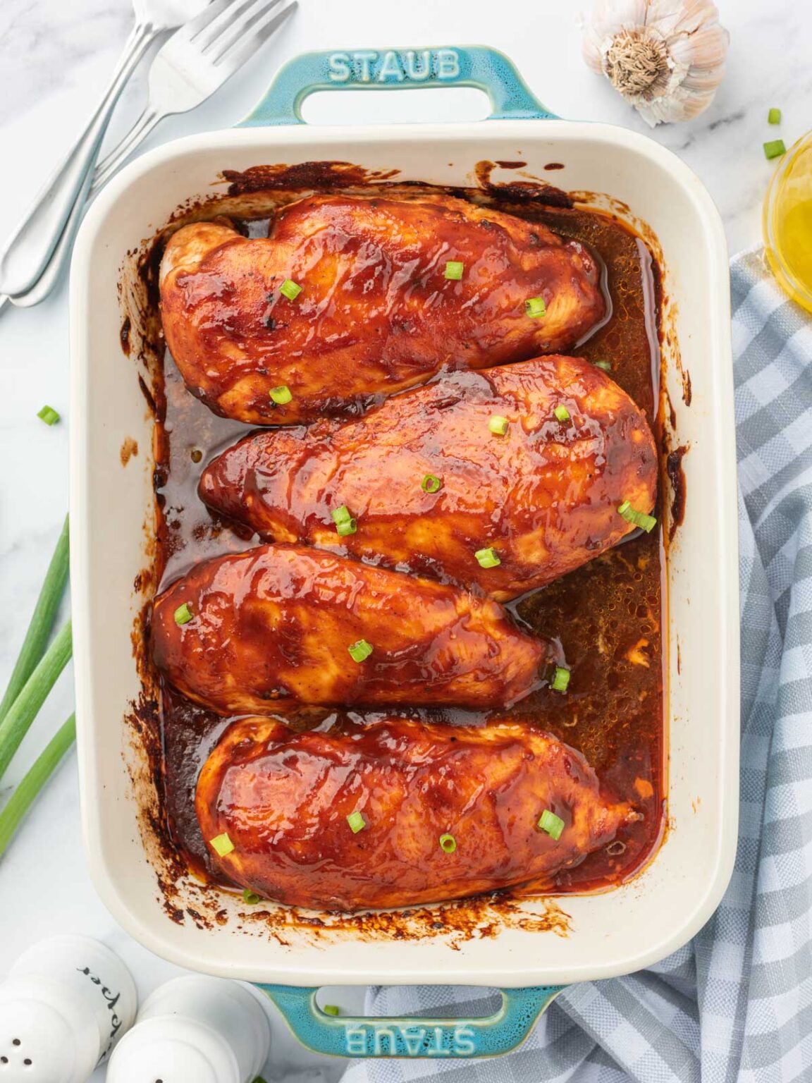 Easy Oven Baked BBQ Chicken Breast Cookin' with Mima