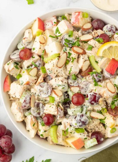 Homemade Chicken Salad (with apple and grapes) – Cookin' with Mima