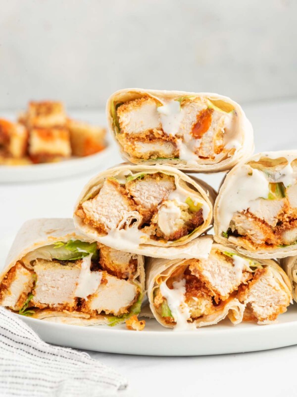 Crispy Buffalo Chicken Wrap – Cookin' with Mima