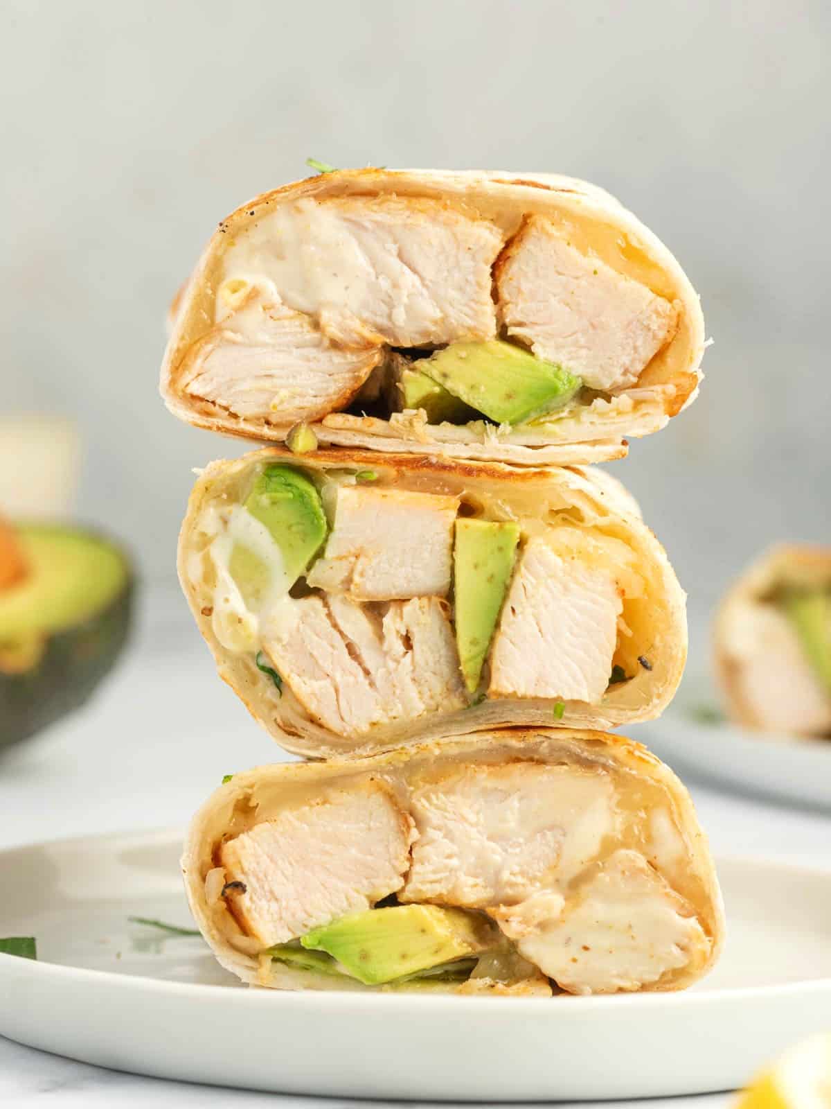 Best Chicken Avocado Wrap Cookin With Mima