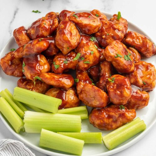 Easy Dutch Oven BBQ Chicken - Bites with Bri