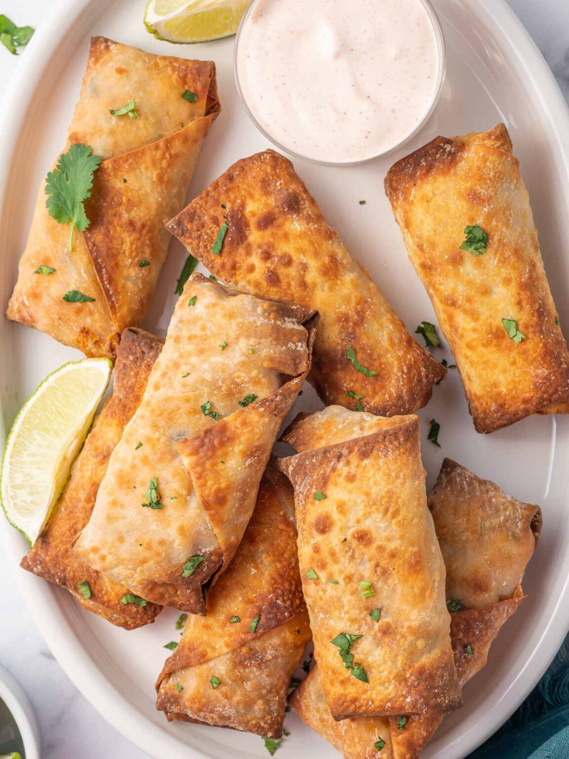 Easy Air Fryer Southwest Egg Rolls Cookin With Mima