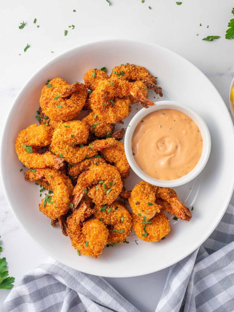 Air Fryer Keto Shrimp – Cookin' with Mima