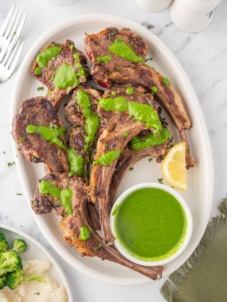Grilled Mediterranean Lamb Chops Recipe – Cookin' with Mima