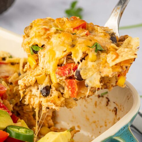 Easy Chicken Taco Casserole Recipe – Cookin' with Mima