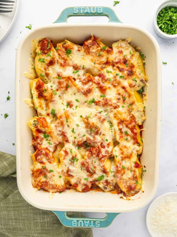 Beef and Ricotta Stuffed Shells – Cookin' with Mima